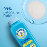 Přírodní pudr pro miminka Penaten s aloe a vitamínem E (1x 100g) - Chrání citlivou pokožku, absorbuje vlhkost a udržuje pokožku suchou - Dermatologicky schváleno - 99% složek přírodního původu Děti - Koupel a péče o pleť Naty Shop