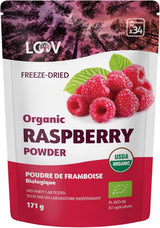 Organický malinový prášek 100% celé maliny sušené mrazem sušené maliny v prášku 171 g z Evropy 24denní dodávka Bez přidaného cukru Naty Shop Dehydratované produkty Výchozí název