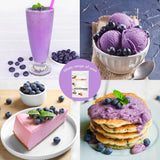 Lyofilizovaný prášek z lesních borůvek 100g - Lyofilizovaný ovocný prášek - Lyofilizovaný prášek z borůvek na pečení, smoothie a müsli - Přírodní borůvkový prášek bez přísad Dehydrované produkty Můj obchod