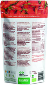 Purasana goji prášek z Tibetu v kontrolovaném organickém pěstování (200 g) raw food grade Dehydratované produkty Naty Shop