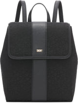 Dámský batoh DKNY na každý den, černé logo/černé dámské tašky Naty Shop Výchozí název