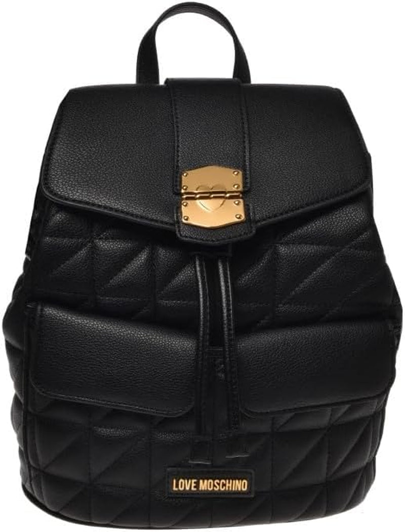 Dámský batoh Love Moschino, černé dámské tašky Naty Shop Výchozí název