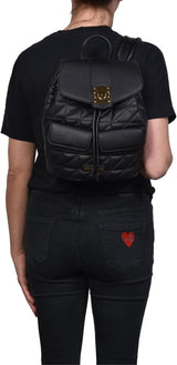 Dámský batoh Love Moschino, černé dámské tašky Naty Shop