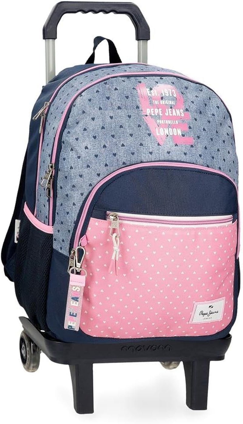 Batoh Pepe Jeans Noni Denim Batoh Premium Batoh a brašny Naty Shop Rucksack 46 + Trolley
