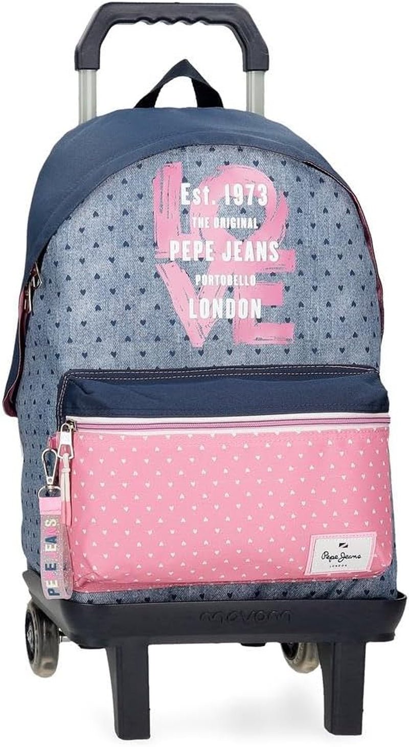 Batoh Pepe Jeans Noni Denim Premium batohy a brašny Naty Shop Rucksack 42 + Trolley