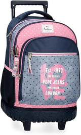 Batoh Pepe Jeans Noni Denim Premium batohy a brašny Naty Shop 2-Rad-Rucksack