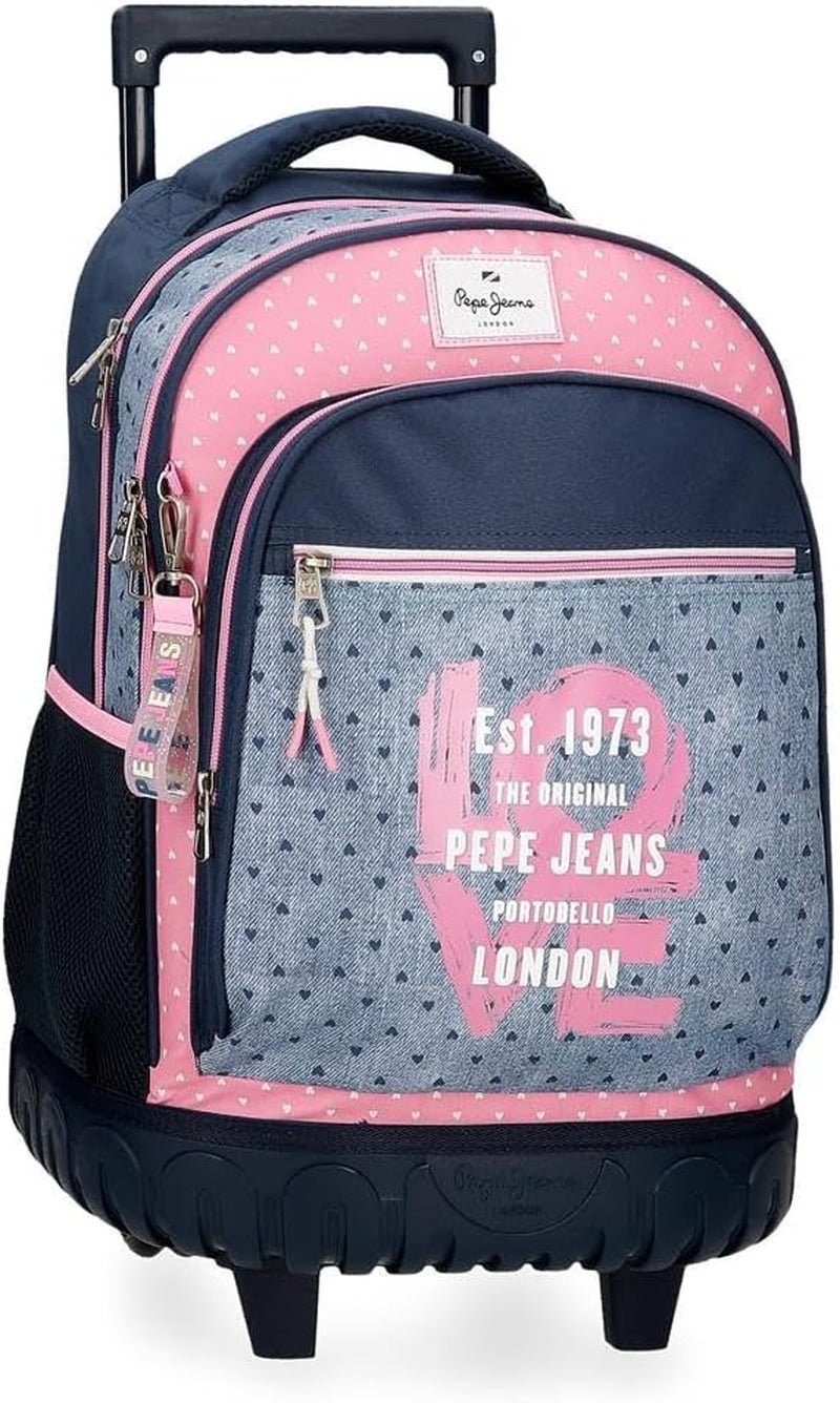 Batoh Pepe Jeans Noni Denim Premium batohy a brašny Naty Shop 2-Rad-Rucksack