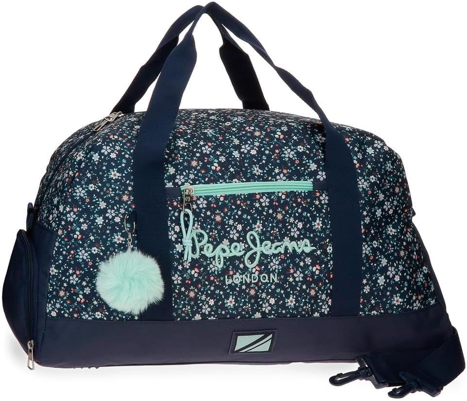Pepe Jeans Alenka školní batoh s vozíkem, modrý, 30 x 40 x 12 cm, polyester, 14,4 l, modrý, školní batoh s vozíkem Prémiové batohy a brašny Naty Shop Reiserucksack