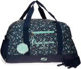 Pepe Jeans Alenka školní batoh s vozíkem, modrý, 30 x 40 x 12 cm, polyester, 14,4 l, modrý, školní batoh s vozíkem Prémiové batohy a brašny Naty Shop Reiserucksack