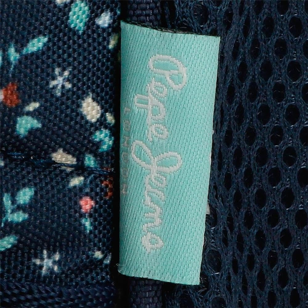 Pepe Jeans Alenka školní batoh s vozíkem, modrý, 30 x 40 x 12 cm, polyester, 14,4 l, modrý, školní batoh s vozíkem Prémiové batohy a brašny Naty Shop
