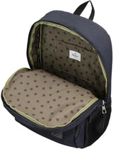 Školní batoh Pepe Jeans Cromwell, dvoukomorový, černý, 33 x 46 x 15 cm, polyester, 22,77 l, černý, univerzální, dvoukomorový školní batoh Premium Batohy a brašny Naty Shop