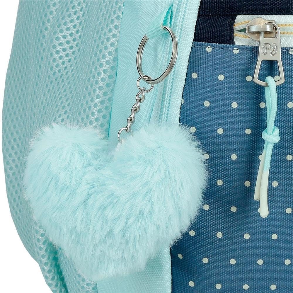 Školní batoh Pepe Jeans Dalma Dětský batoh z polyesteru, široké a nastavitelné popruhy, přední kapsa. Od Joumma Bags prémiové batohy a brašny Naty Shop
