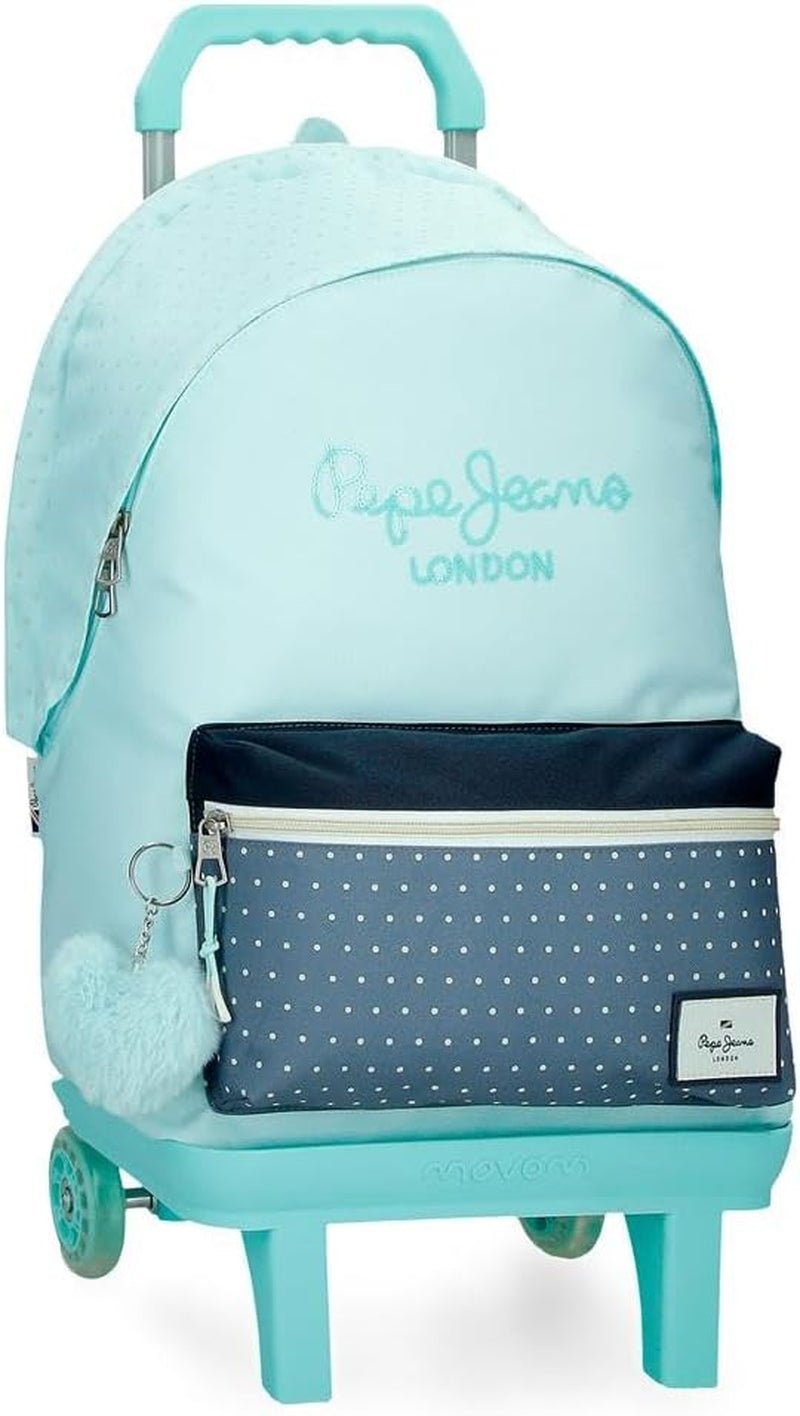 Školní batoh Pepe Jeans Dalma Dětský batoh z polyesteru, široké a nastavitelné popruhy, přední kapsa. Od Joumma Bags Prémiové batohy a brašny Naty Shop Rucksack 44 + Wagen