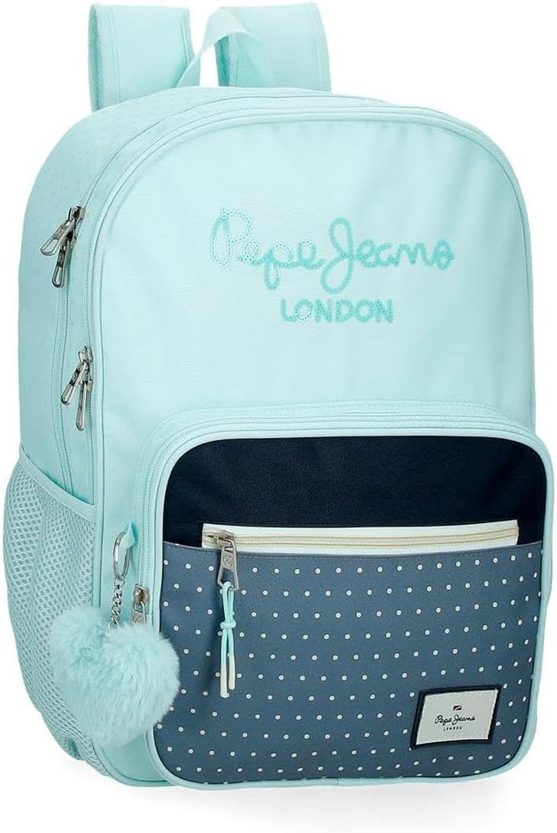 Školní batoh Pepe Jeans Dalma Dětský batoh z polyesteru, široké a nastavitelné popruhy, přední kapsa. Od Joumma Bags Prémiové batohy a brašny Naty Shop Schulrucksack