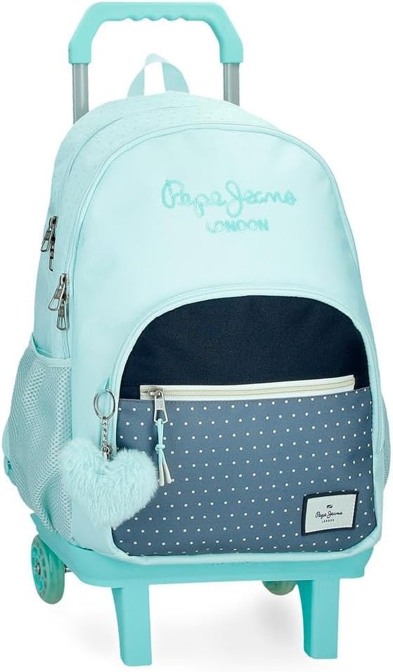 Školní batoh Pepe Jeans Dalma Dětský batoh z polyesteru, široké a nastavitelné popruhy, přední kapsa. Od Joumma Bags Prémiové batohy a brašny Naty Shop Rucksack 45 + Wagen