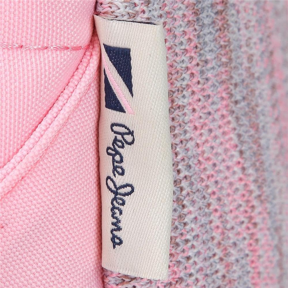 Pepe Jeans Miri školní batoh, růžový, 31 x 44 x 17,5 cm, polyester, 22,79 l, růžový, školní batoh Prémiové batohy a brašny Naty Shop