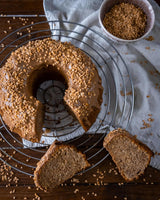 RUF Cake Glaze Lískový ořech, 100 g v sáčku, vhodné do mikrovlnné trouby, na polevu s ořechy, pralinkami a pudinkem, bez lepku (balení 4 ks) Naty Shop Cukrová pasta