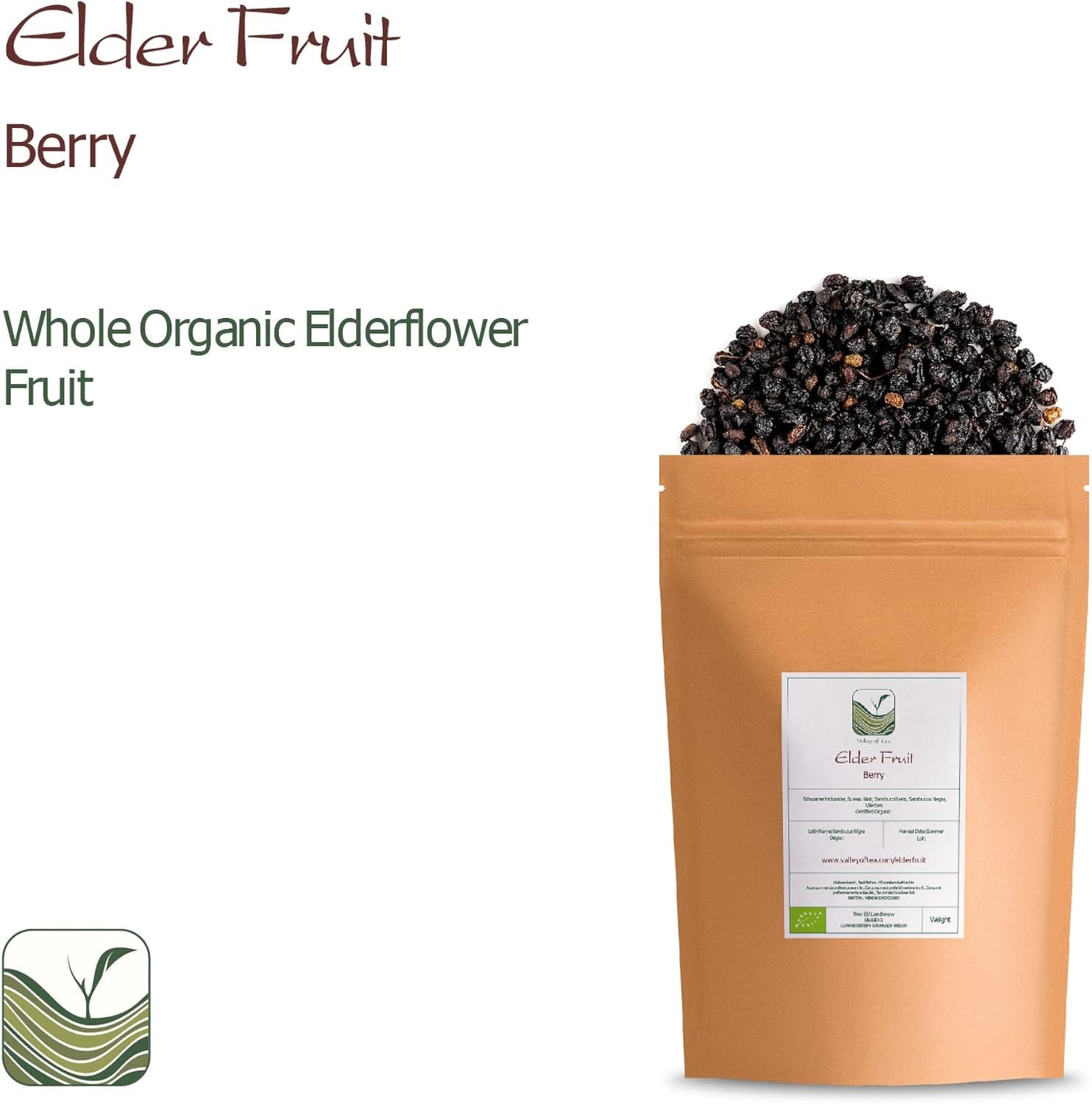 Bio černý bez - celé bobule sambucus - černý bez Dehydrované produkty Naty Shop