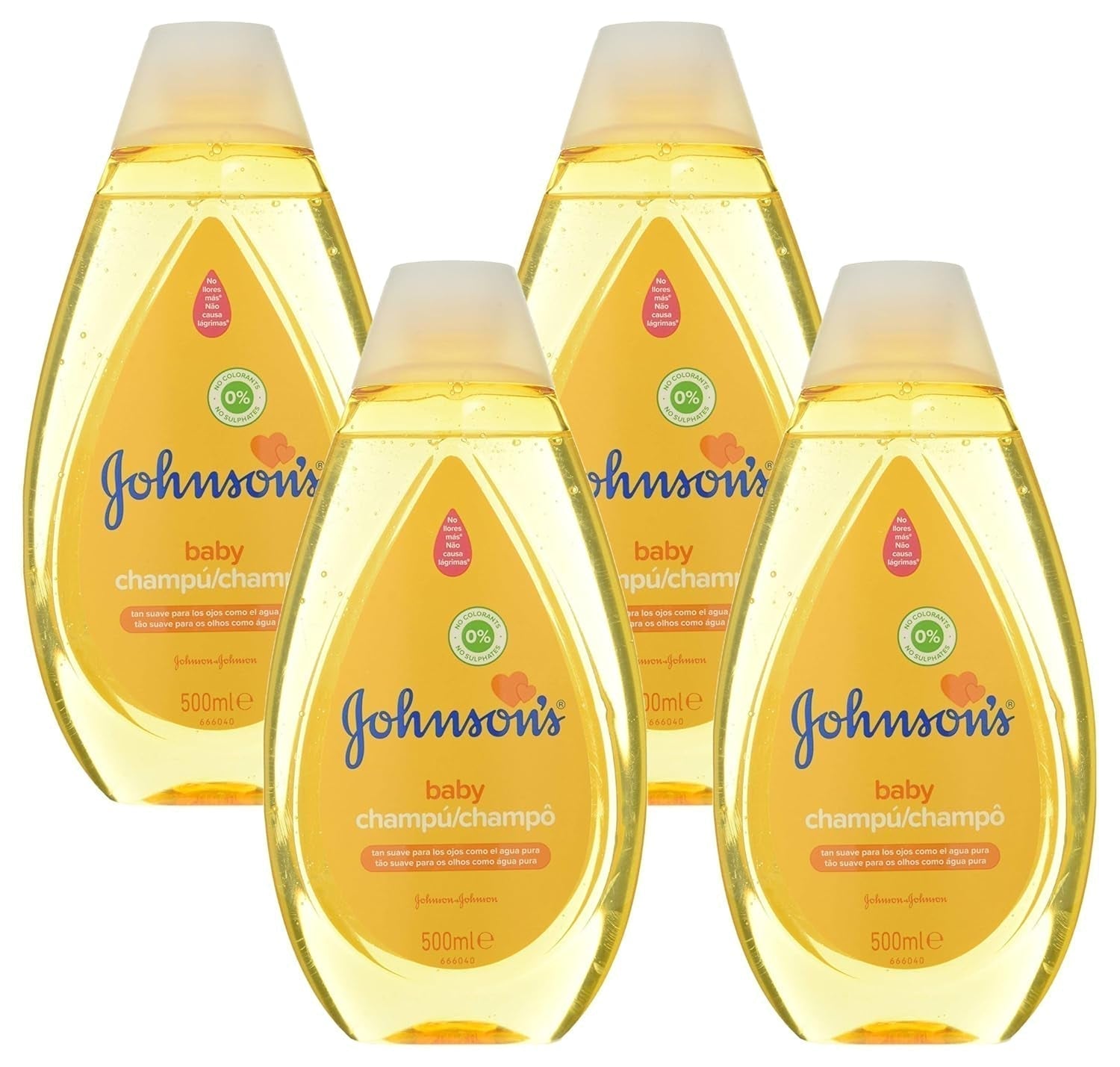 Šampon - 500 ml (1 balení) Děti - Koupel a péče o pleť Naty Shop 500 ml (balení 4 ks)