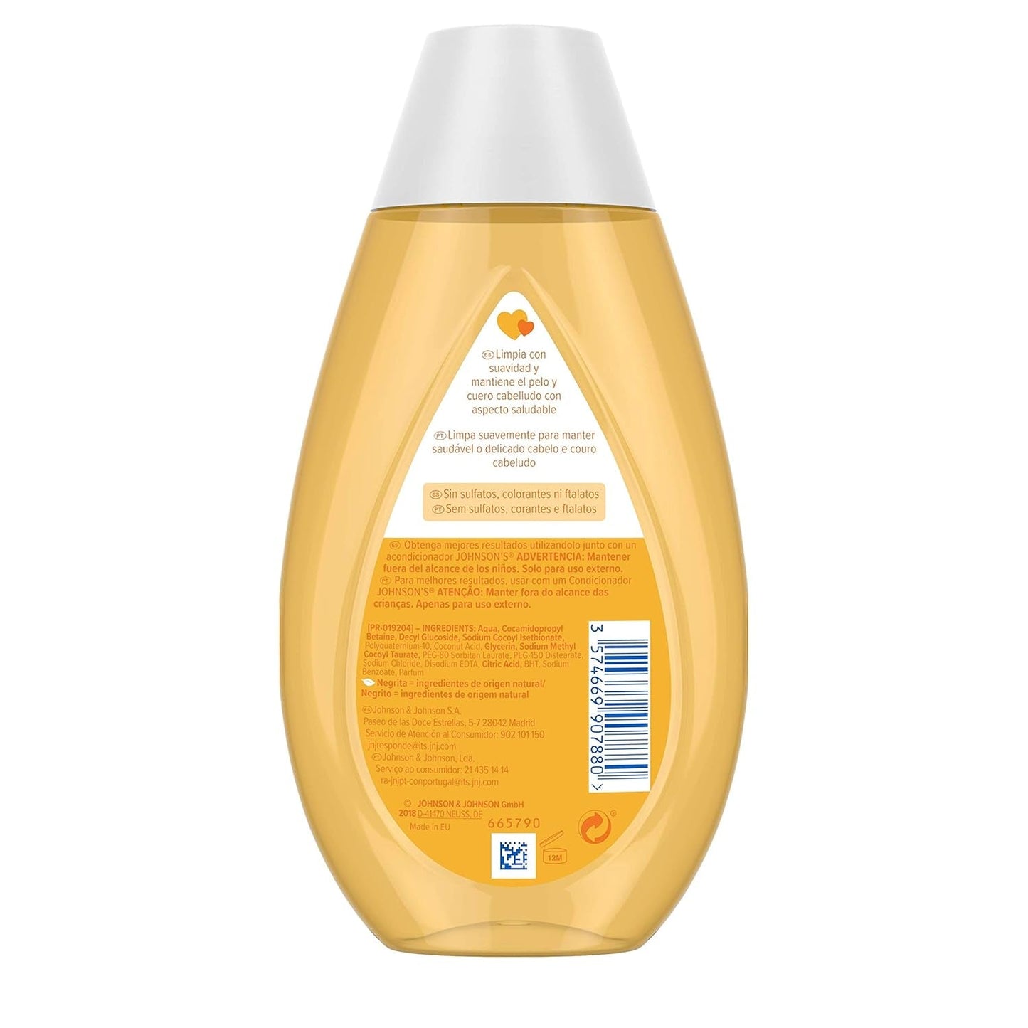 Šampon, balení 3 ks (3 x 300 ml) Děti - Koupel a péče o pleť Naty Shop