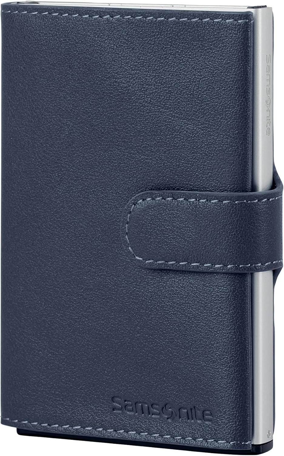 Samsonite Alu Fit SLG - Peněženka, 10,2 cm, modrá (modrá) Pánská peněženka Naty Shop Modrá
