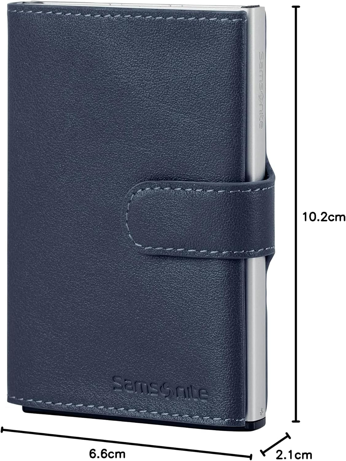Samsonite Alu Fit SLG - Peněženka, 10,2 cm, modrá Pánská peněženka Naty Shop
