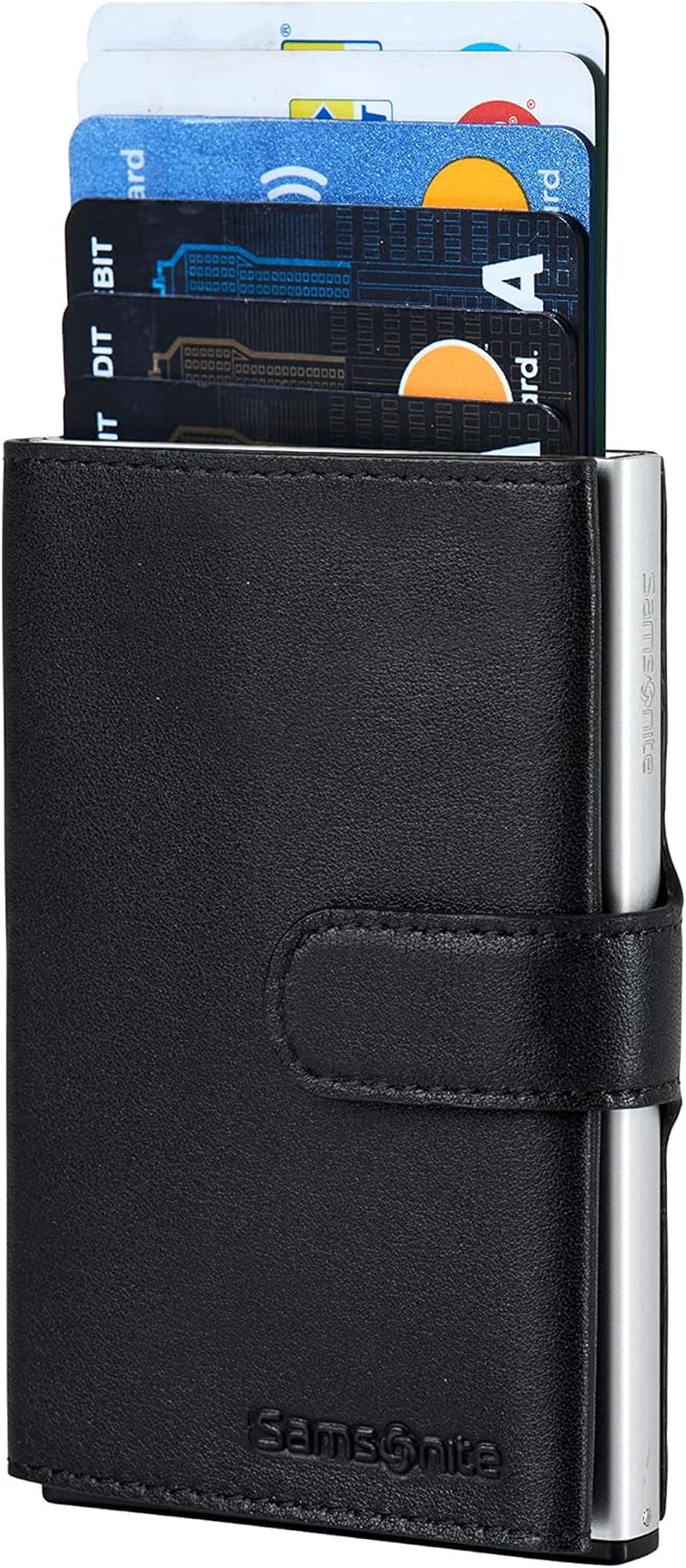 Samsonite Alu Fit SLG - Peněženka, 10,2 cm, černá (černá) Pánská peněženka Naty Shop