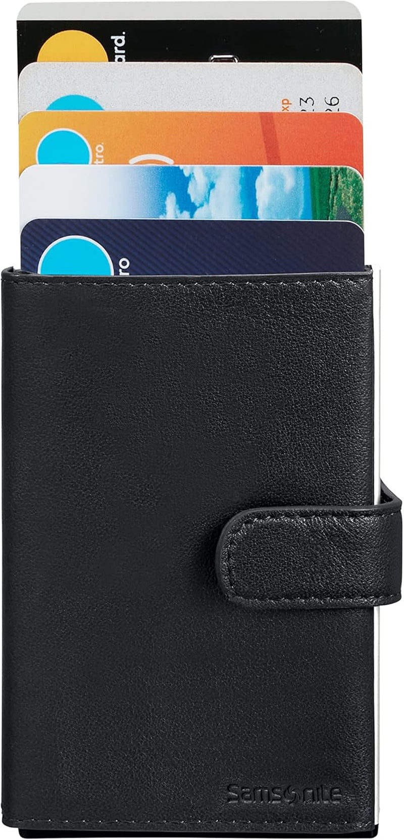 Samsonite Alu Fit SLG - Peněženka, 10,2 cm, černá (černá) Pánská peněženka Naty Shop