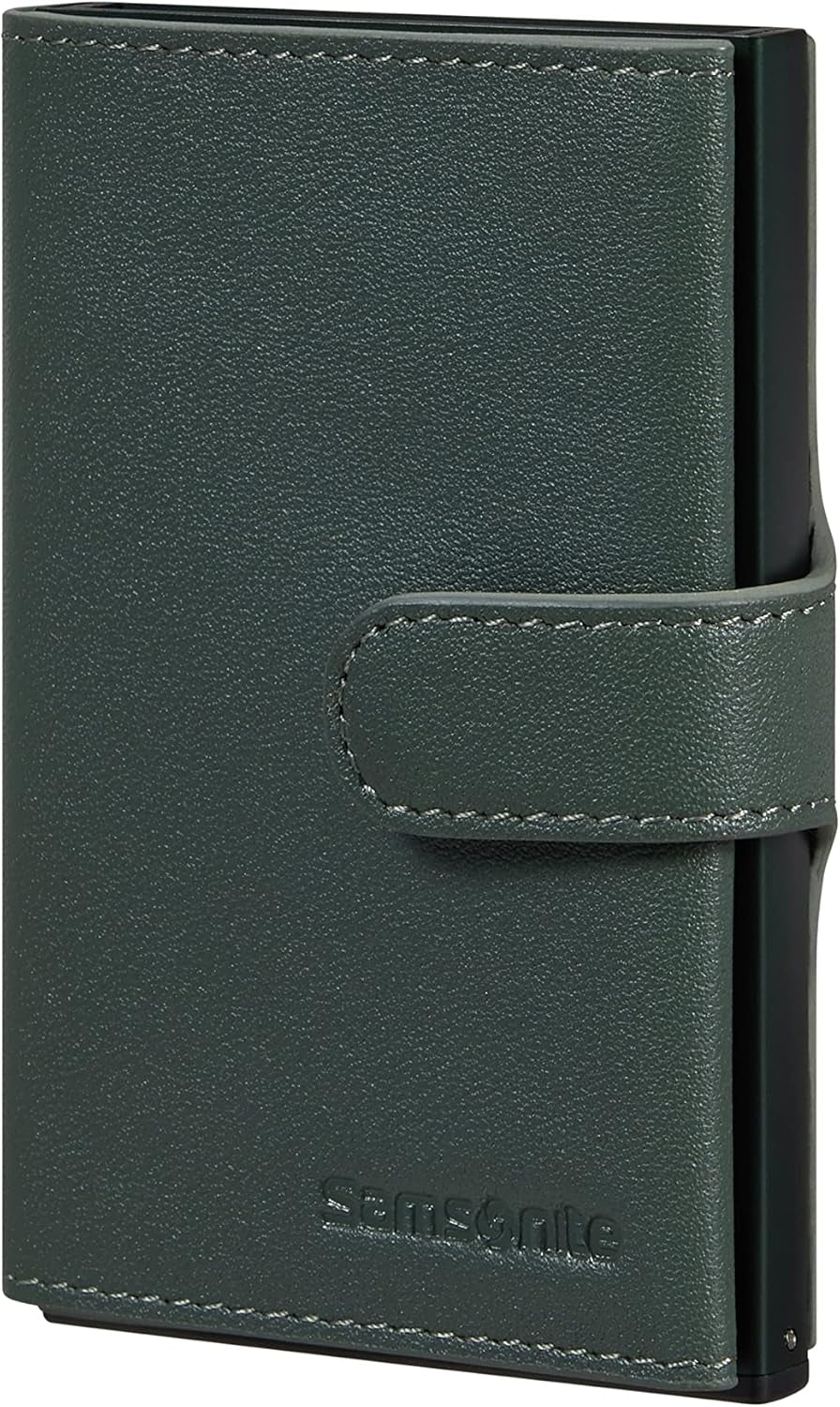 Samsonite Alu Fit SLG - Peněženka, 10,2 cm, zelená (Climbing Ivy) Pánská peněženka Naty Shop Výchozí název