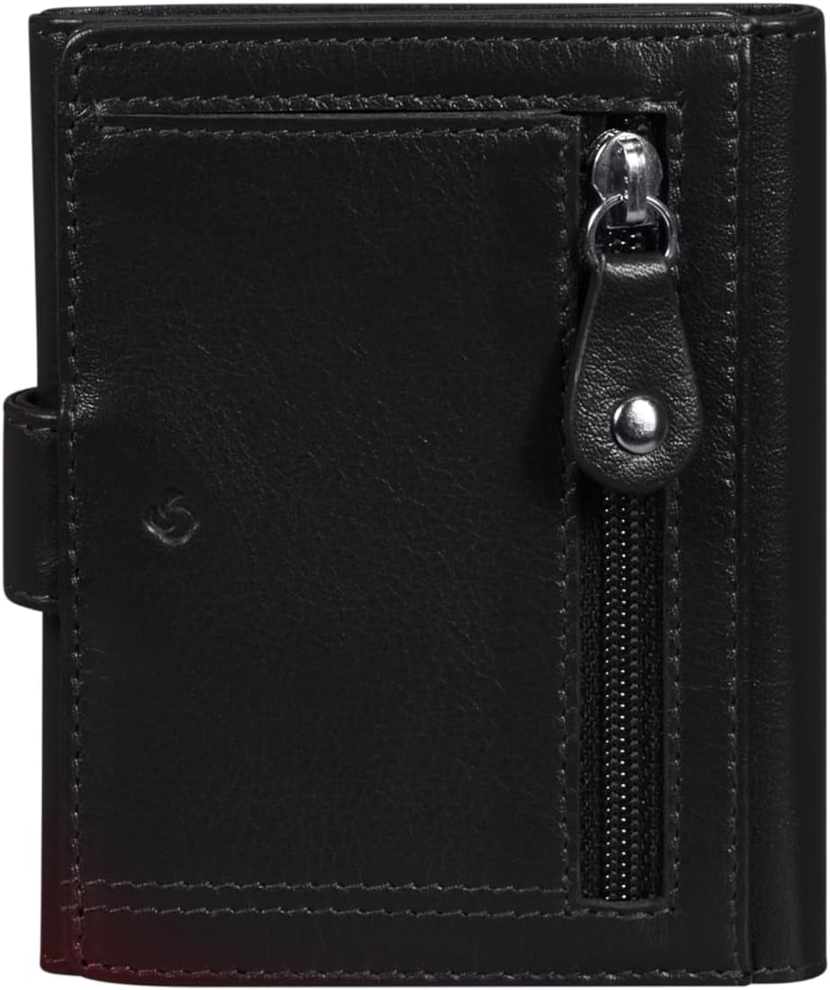 Samsonite Attack 2 SLG - Peněženka, 10 cm, černá (Black) Pánská peněženka Naty Shop