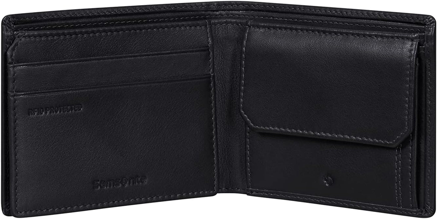 Samsonite Attack 2 SLG - Peněženka, 10,5 cm, černá (černá) Pánská peněženka Naty Shop