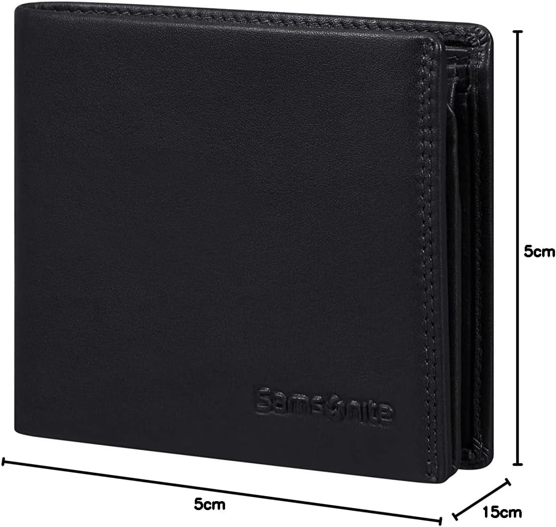 Samsonite Attack 2 SLG - Peněženka, 10,5 cm, černá (černá) Pánská peněženka Naty Shop