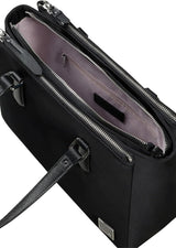 Samsonite Essentially Karissa - Taška přes rameno se 3 přihrádkami, 34 cm, černá (černá) Dámské tašky Naty Shop