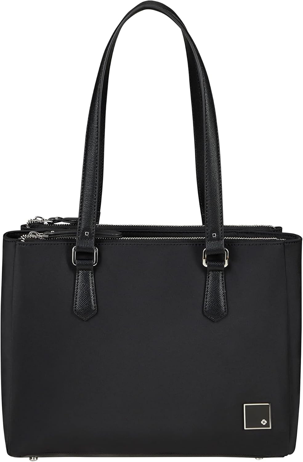 Samsonite Essentially Karissa - Taška přes rameno se 3 přihrádkami, 34 cm, černá (černá) Dámské tašky Naty Shop