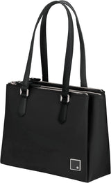 Samsonite Essentially Karissa - Taška přes rameno se 3 přihrádkami, 34 cm, černá (černá) Tašky Dámské Naty Shop Black (černá)