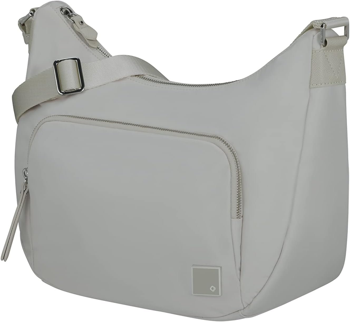 Samsonite Essentially Karissa - Taška přes rameno M, 36 cm, černá (černá) Tašky Dámské Naty Shop Grey (Dove Grey) Taška přes rameno M