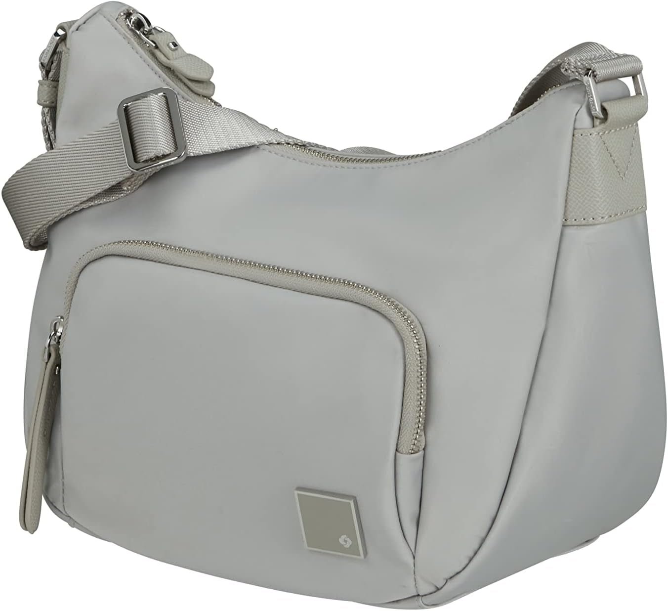 Samsonite Essentially Karissa - Taška přes rameno M, 36 cm, černá (Černá) Tašky Dámské Naty Shop Šedá (Dove Grey) Taška přes rameno S