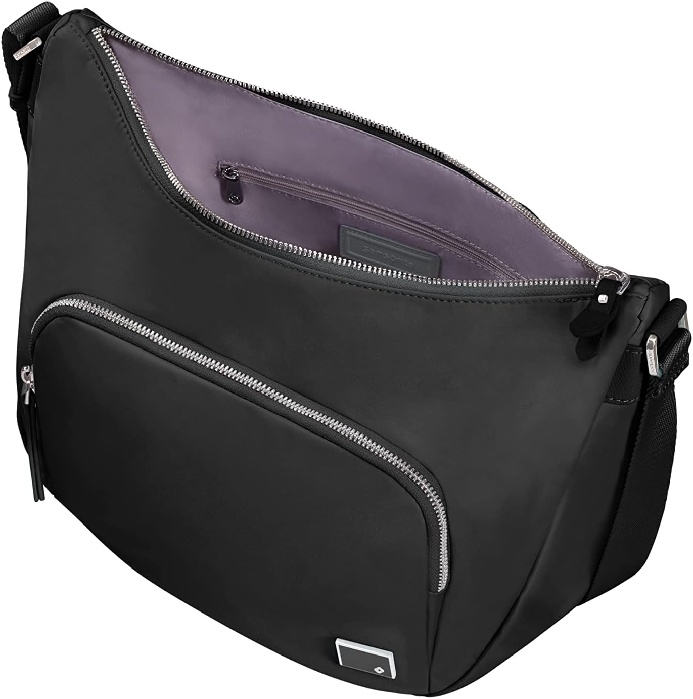 Samsonite Essentially Karissa - Taška přes rameno M, 36 cm, černá (Black) Dámské Tašky Naty Shop