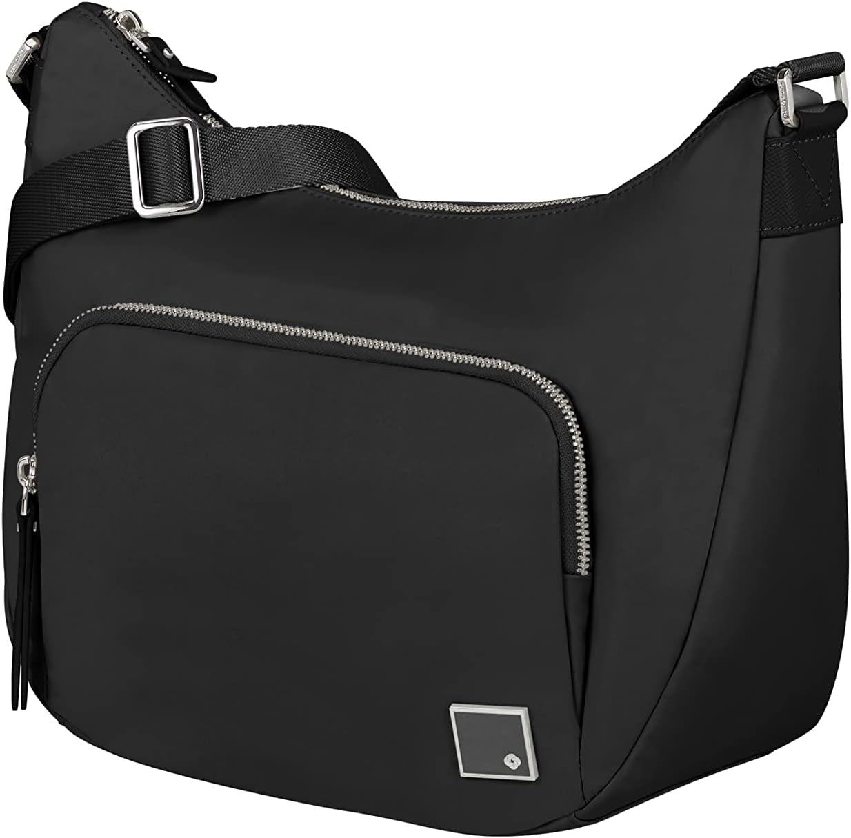 Samsonite Essentially Karissa - Taška přes rameno M, 36 cm, Černá (Černá) Dámské Tašky Naty Shop Černá (Černá) Taška přes rameno M