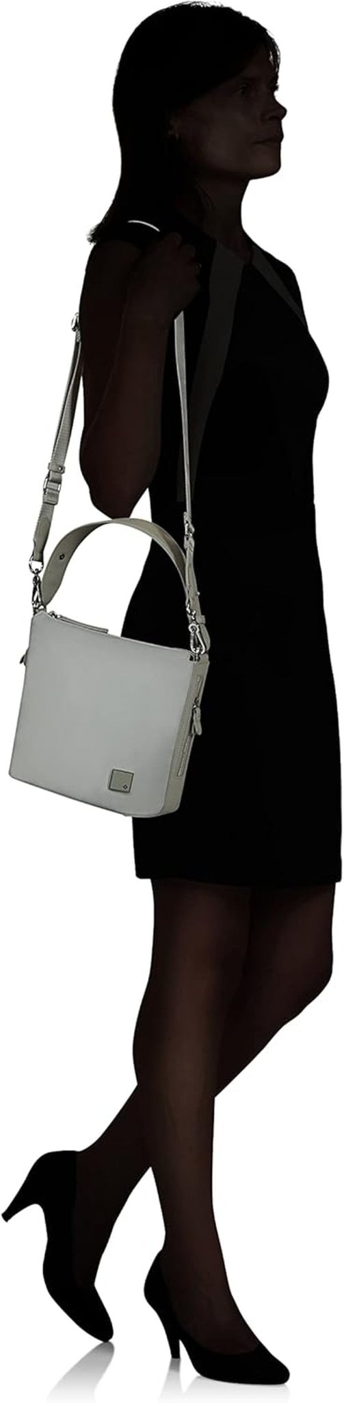 Samsonite Essentially Karissa - Cestovní taška S, 27 cm, šedá (Dove Grey) Dámské tašky Naty Shop
