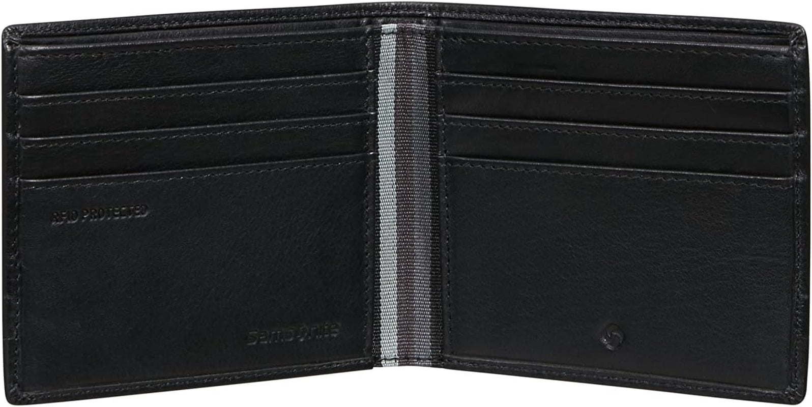 Samsonite Flagged SLG - Peněženka, 10,5 cm, černá (černá) Pánská peněženka Naty Shop