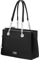 Samsonite Ladies Karissa 2.0 - taška přes rameno Luggage- Messenger Bag (balení 1 ks) Dámské tašky Naty Shop Black (Eco Black) 34