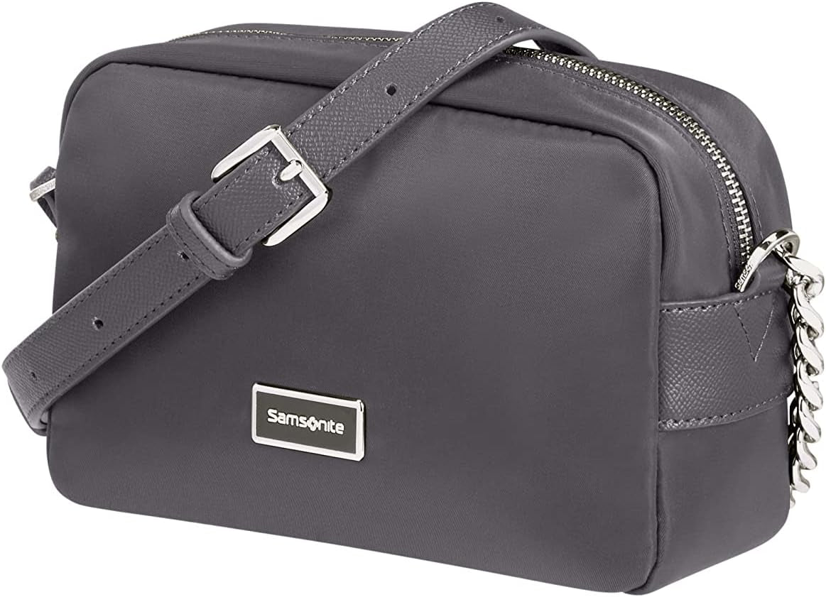 Samsonite Dámská Karissa 2.0 - taška přes rameno Messenger Bag (1 balení) Dámské tašky Naty Shop Grey (Eco Dark Grey) Xs (21 cm)