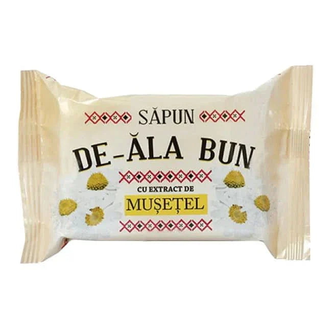 De-Ala Bun tuhé mýdlo, heřmánek, 90 g Hotel Cosmetics Naty Shop