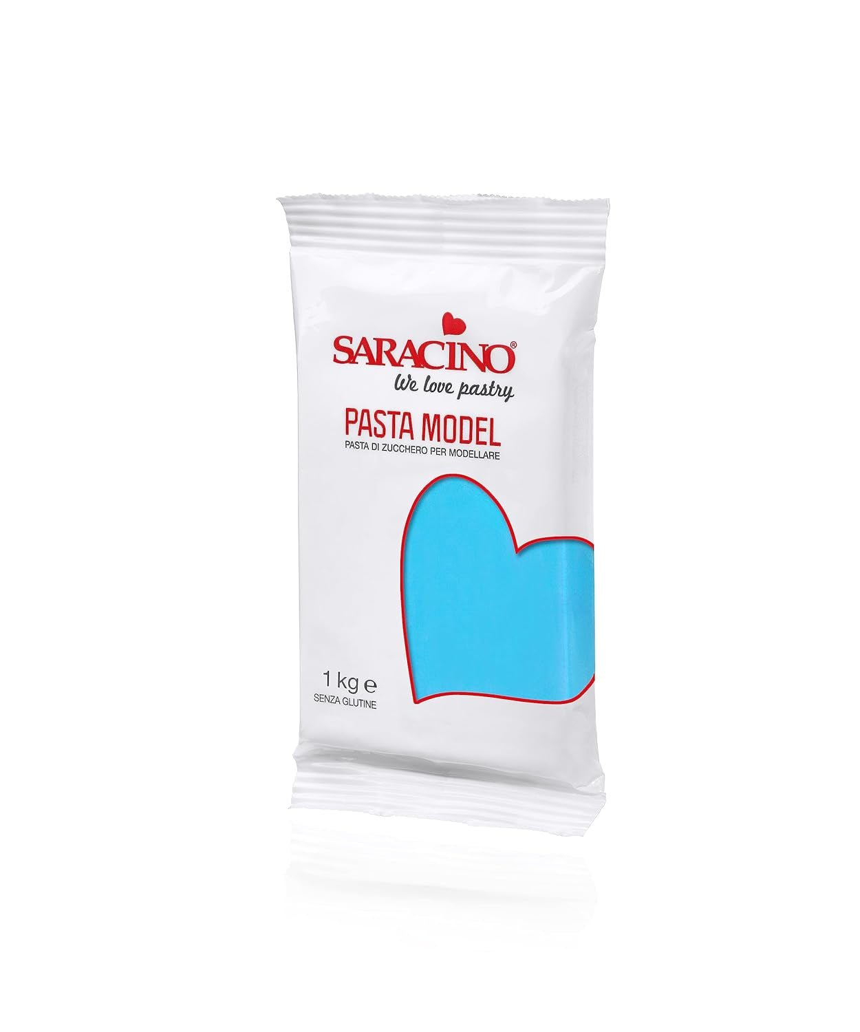 Saracino Fondant Model Světle modrá Na modelaci 1 kg Bezlepkové Made In Italy... Cukrová pasta Naty Shop Výchozí název