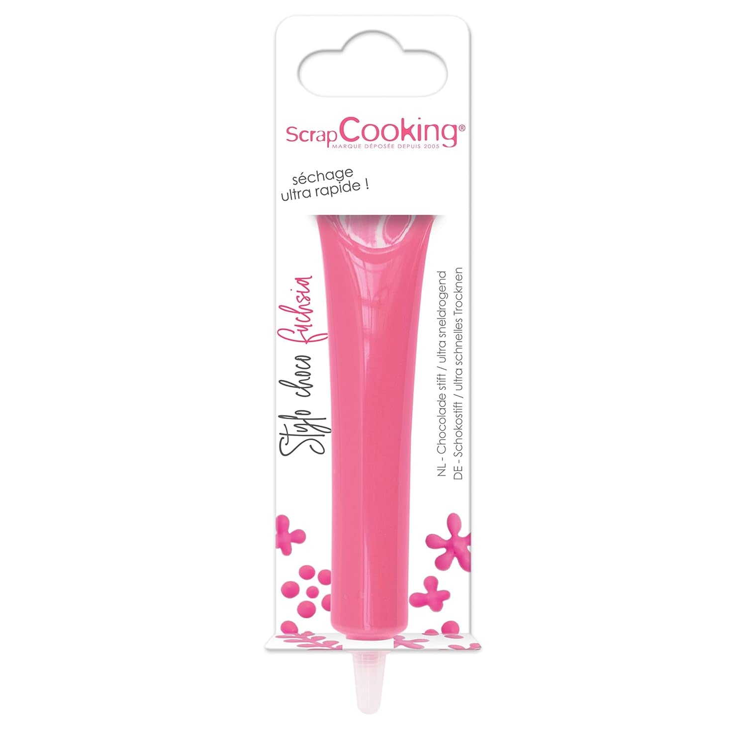 ScrapCooking - potravinářské barvivo, různé barvy, v tubě na psaní, 25 gramů Naty Shop Cukrová pasta Fuchsia Pink Small
