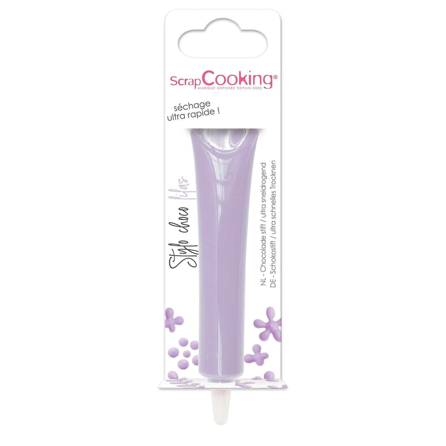 ScrapCooking - potravinářské barvivo, různé barvy, v tubě na psaní, 25 gramů Naty Shop Lila Small cukrová pasta