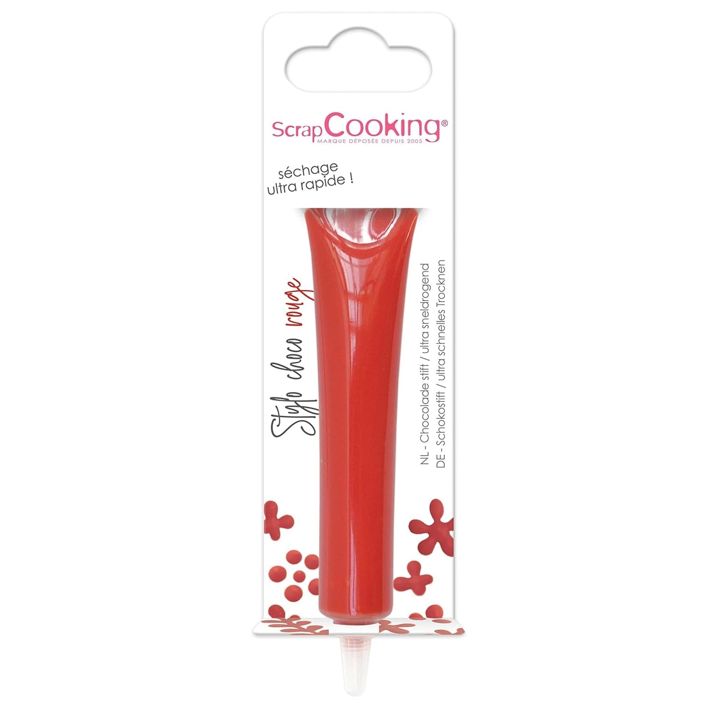 ScrapCooking - potravinářské barvivo, různé barvy, tuba na psaní, 25 gramů Naty Shop Small Red Sugar pasta