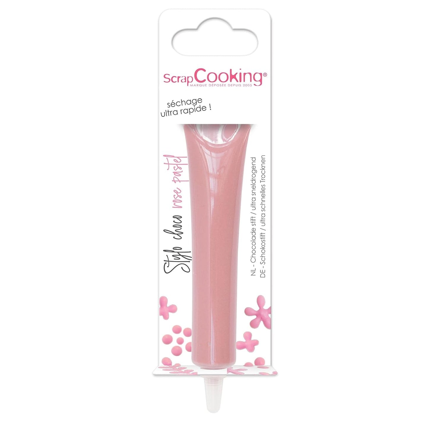 ScrapCooking - potravinářské barvivo, různé barvy, v tubě na psaní, 25 gramů Cukrová pasta Naty Shop Pastel Pink Small