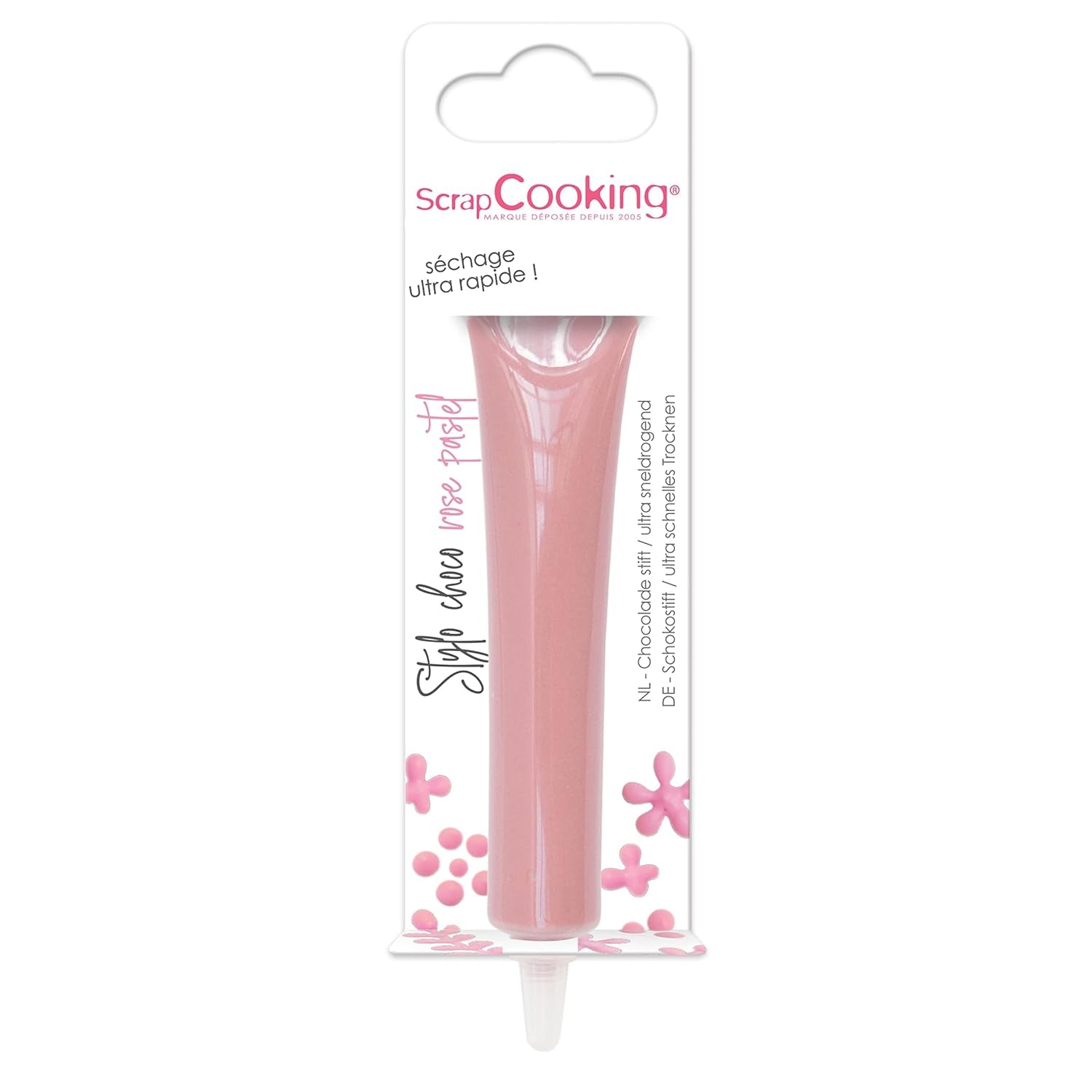 ScrapCooking - potravinářské barvivo, různé barvy, v tubě na psaní, 25 gramů Cukrová pasta Naty Shop Pastel Pink Small